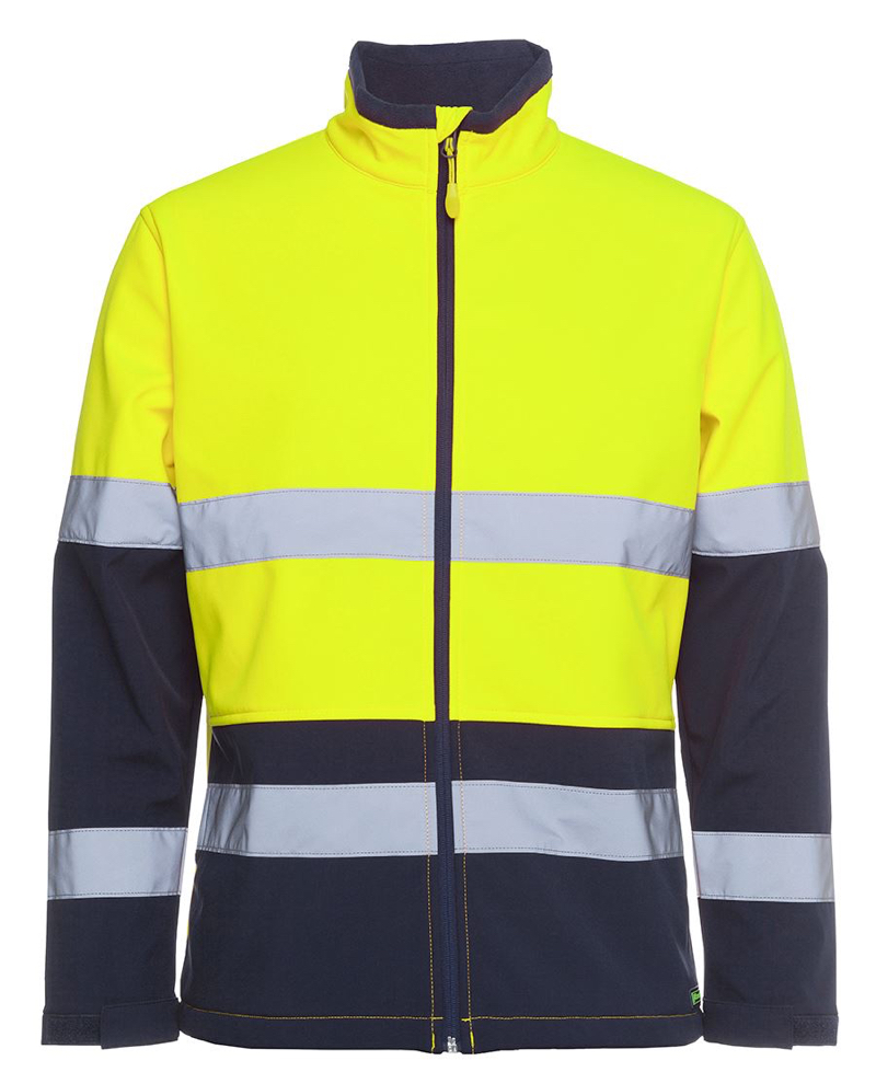 HV Hi Vis Soft Shell Jacket – Men's Premium Workwear, Reflective, Polyester