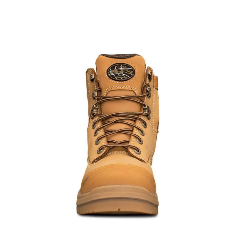 Oliver 55-332Z 150mm Wheat Zip Sided Boot front view