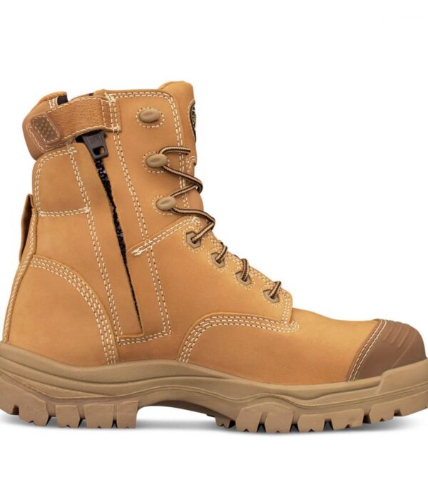 Oliver 45-632z 150mm Wheat Zip Sided Boot - Left view