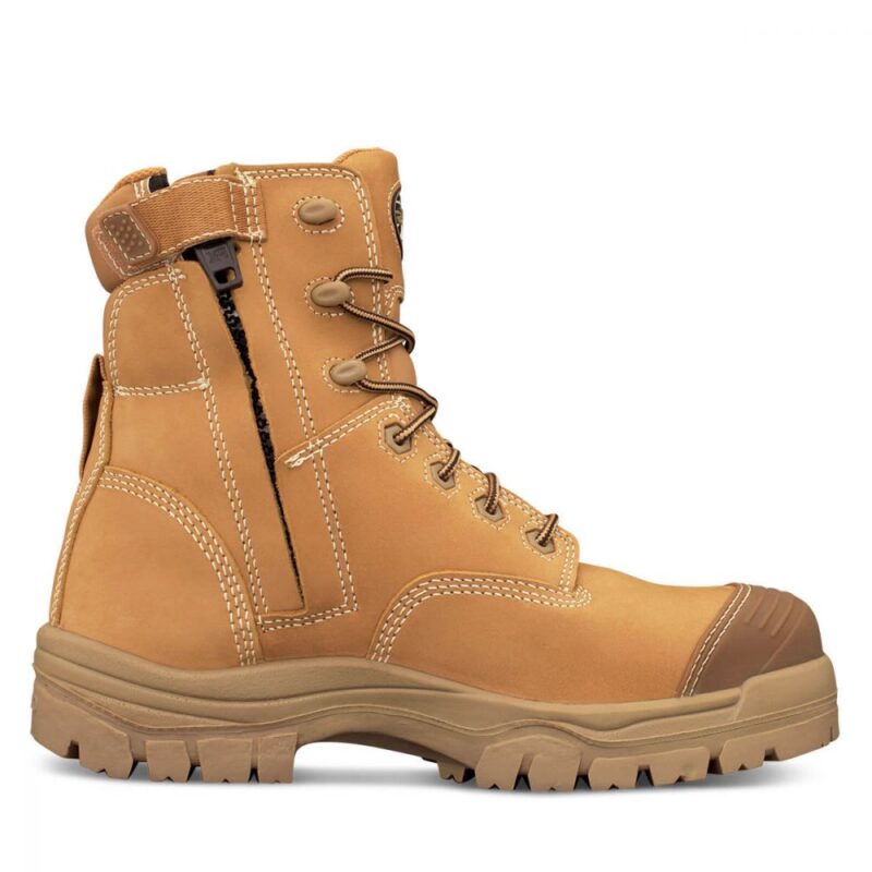 Oliver 45-632z 150mm Wheat Zip Sided Boot - Left view