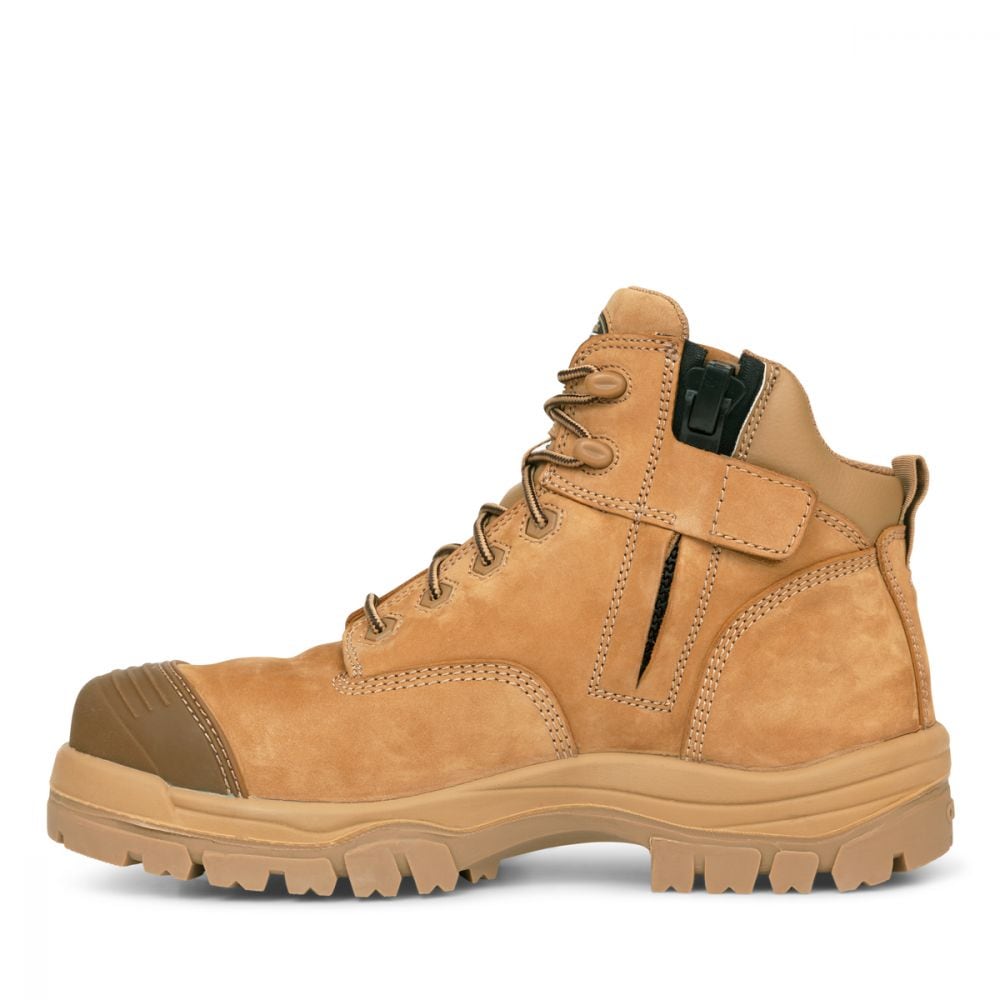 Oliver - 130mm Stone Zip Sided Hiker Boot - Image 3
